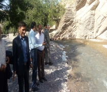 بازدید از جاده های روستایی و وضعیت شالیکاری و رودخانه های بابارمضان و کریم آباد
